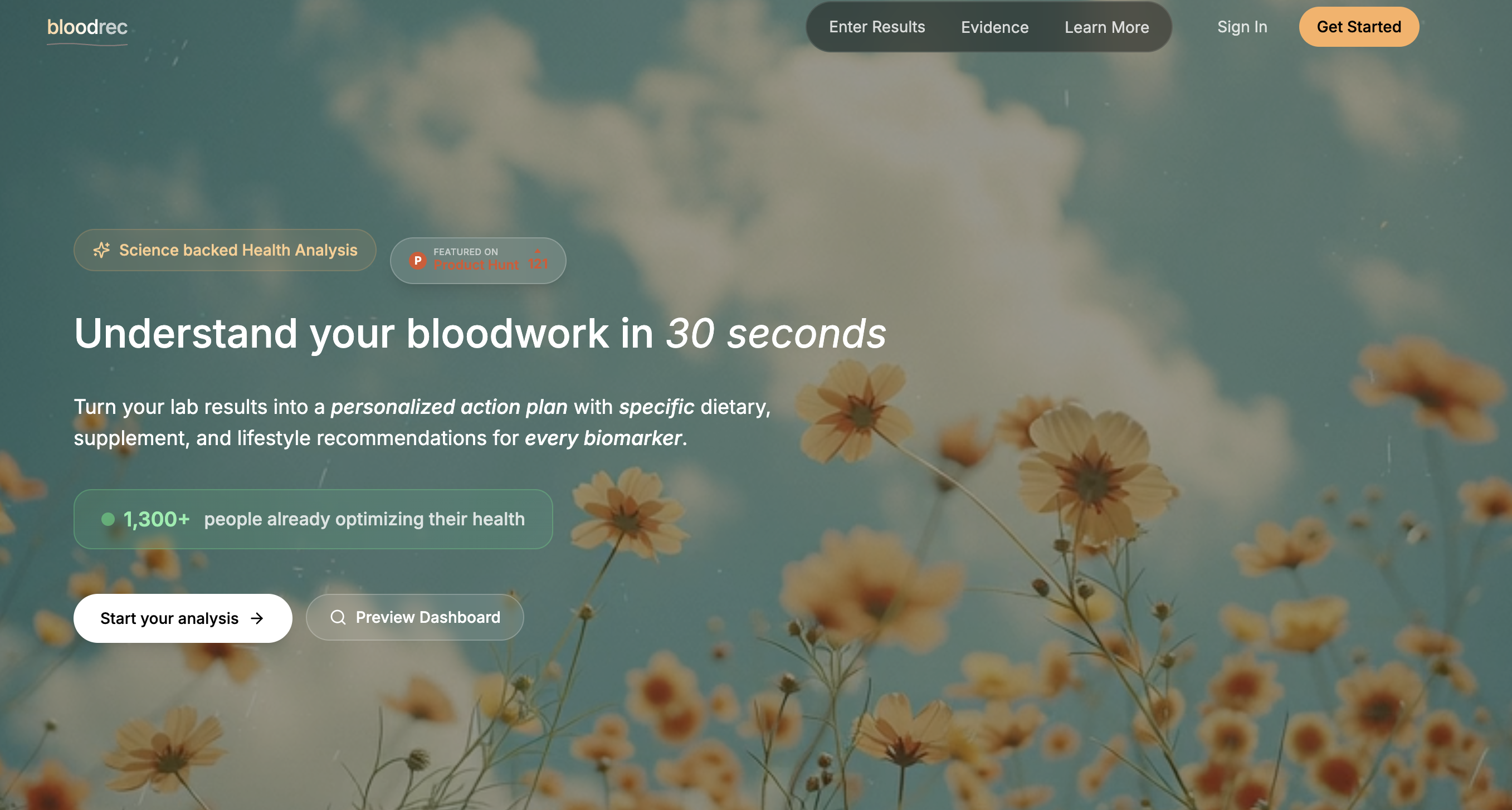 BloodRec: AI-Powered Blood Test Analysis